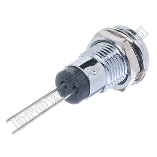 Светодиод в корпусе индикаторный, зеленый, 12.0 mcd фото 4