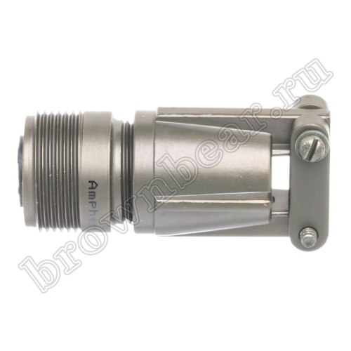 Разъём Amphenol серии MS, 6 контактов, розетка на кабель, тип 14S, наружная резьба MS3101E-14S-6S фото 2