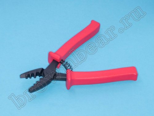 Пресс-клещи (кримпер) для обжима наконечников НШВИ на провод 8-22 AWG YYT-21 фото 2