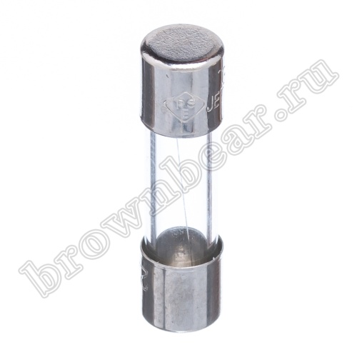 Предохранитель 5х20 мм, цилиндрический, стеклянный, быстрый, 2.0А/250В (GFE) фото 3