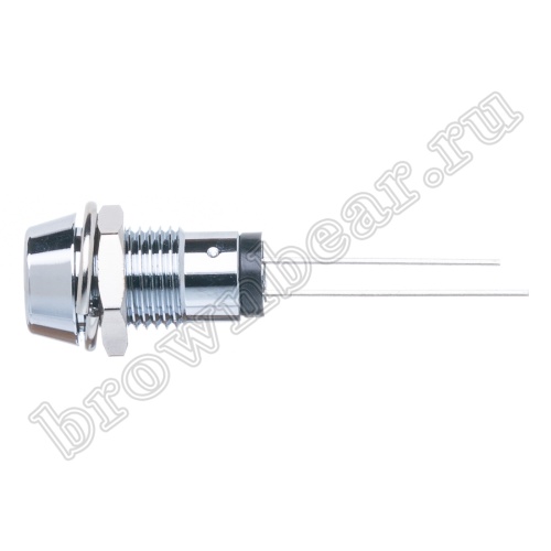 Светодиод в корпусе индикаторный, зеленый, 12.0 mcd фото 2