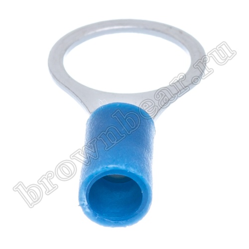 Клемма кольцевая обжимная тип "O" 10.5 мм, на провод 1.5 - 2.5 мм², изолированная, кратно 100шт. TRI-2-10 фото 3