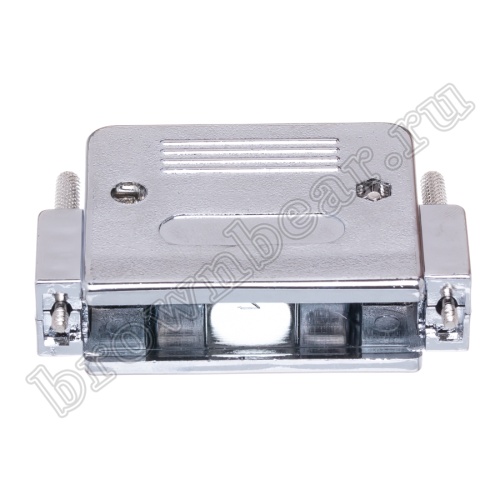 Корпус разъема D-SUB  50 контактов с удлиненными винтами,  металлизированный DNT-50C фото 6