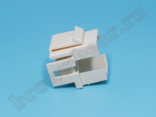 Вставка тип Keystone с отверстием под BNC  фото 4