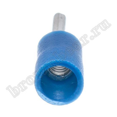 Клемма штыревая тип "I", на провод 1.5 - 2.5 мм², изолированная, кратно 100шт. TII-2 фото 2