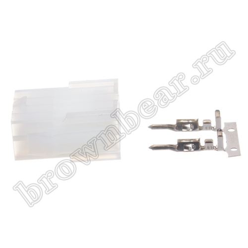 Разъем питания Mini-Fit 8 контактов, вилка на кабель, шаг 4,2мм MF-8M фото 5