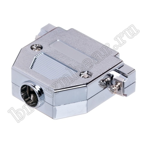 Корпус разъема D-SUB  25 контактов, металлизированный DN-25C фото 3