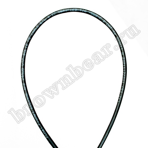 Кабель Витая пара, 4 пары, медный, 5е категория, для внешней прокладки (-60 +60), черный, PCnet, бухта 305м PCnet фото 4