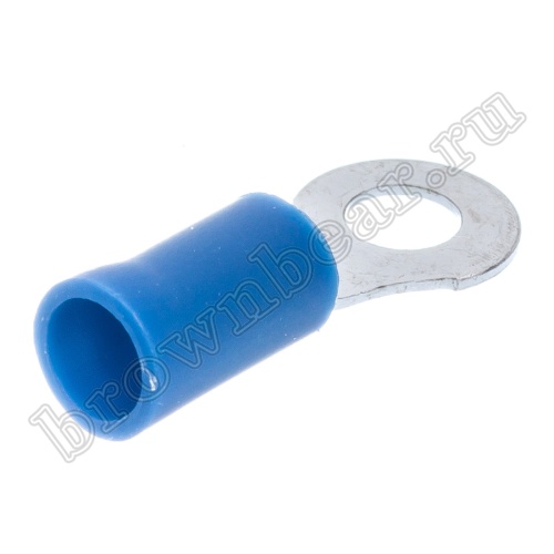 Клемма кольцевая обжимная тип "O" 4.3 мм, на провод 1.5 - 2.5 мм², изолированная, кратно 100шт. TRI-2-4 фото 3