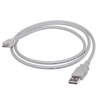 Кабель интерфейсный USB, type А - type micro USB, вилка - вилка, 0.9 метра