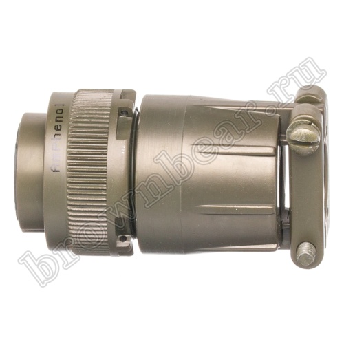 Разъём Amphenol серии MS, 9 контактов, розетка на кабель, тип 20, резьбовой MS3106E-20-18S фото 3