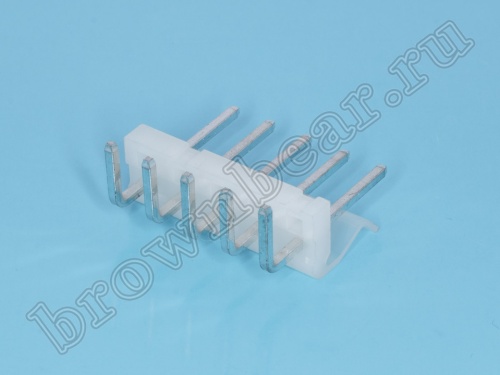 Разъем питания 5 контактов, вилка на плату прямой угол, шаг 5.08 мм MPW-5R фото 3