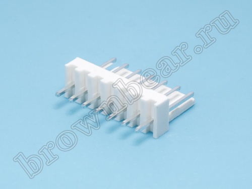 Разъем питания 7 контактов, вилка на плату, шаг 2.54 мм, тип 2 WF-7/2