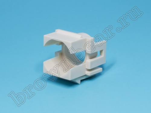 Вставка тип Keystone с отверстием под BNC  фото 3