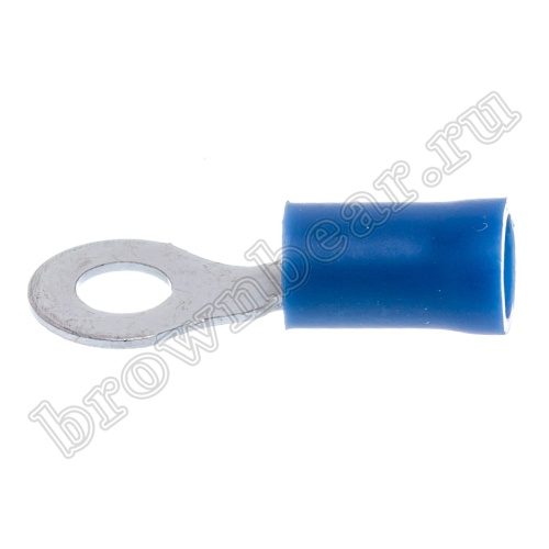 Клемма кольцевая обжимная тип "O" 4.3 мм, на провод 1.5 - 2.5 мм², изолированная, кратно 100шт. TRI-2-4 фото 5