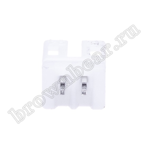 Разъем питания 2 контакта, вилка на плату, шаг 2.0 мм MW-2M фото 5