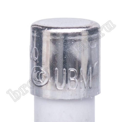 Предохранитель 5х20 мм, цилиндрический, керамический, сверхбыстрый, 10А/250В(UBM) фото 5