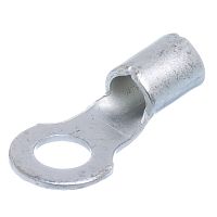 Клемма тип "O" 4.3 мм, на провод 2.5 - 4.0 мм², неизолированная, кратно 100шт.