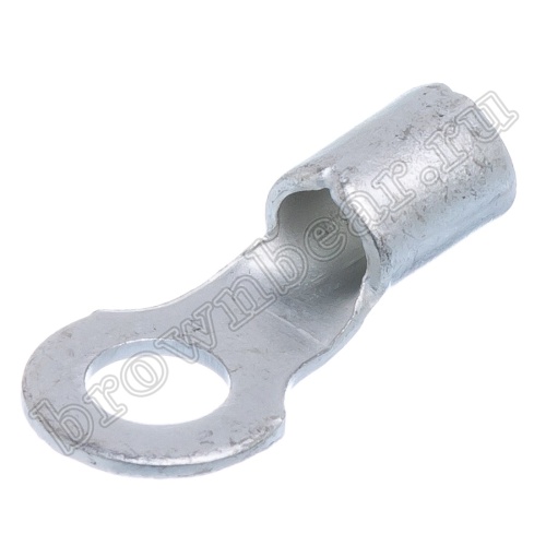 Клемма кольцевая обжимная тип "O" 4.3 мм, на провод 2.5 - 4.0 мм², неизолированная, кратно 100шт. TR-3.5-4