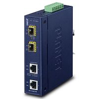 IGT-2205AT Промышленный неуправляемый медиаконвертер 2 порта 1Гб/с + 2 порта 2.5Гб/с SFP