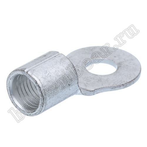 Клемма кольцевая обжимная тип "O" 8.4 мм на провод 38.0 мм², неизолированная TR-38-8 фото 4