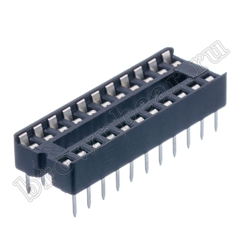 Панелька для микросхем DIP 22, кратно 22 шт.