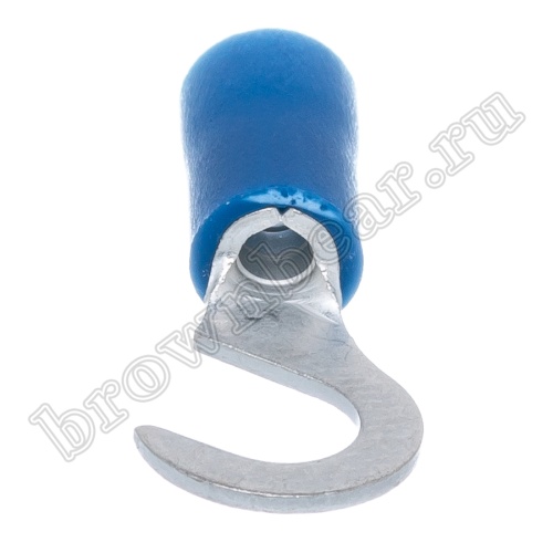 Клемма крюк тип "C" 5.3 мм на провод 1.5 - 2.5 мм², изолированная, кратно 100шт. TCI-2-5 фото 5