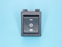 Выключатель 220В 6 контактов 29х22мм, черный, вкл-выкл-вкл SWR-79