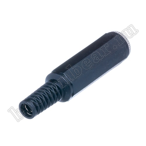 Разъем питания штырьковый DC гнездо 2.5 х 5.5 мм, на кабель c амортизатором, тип 2 DJK-00B-2 фото 2