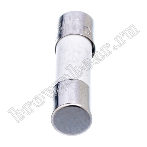 Предохранитель 5х20 мм, цилиндрический, керамический, с задержкой, 5А/250В (GDA) фото 5