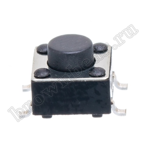 Кнопка тактовая SMD, 6х6 мм, h=5 мм, 4 контакта SWT-34-50 фото 9