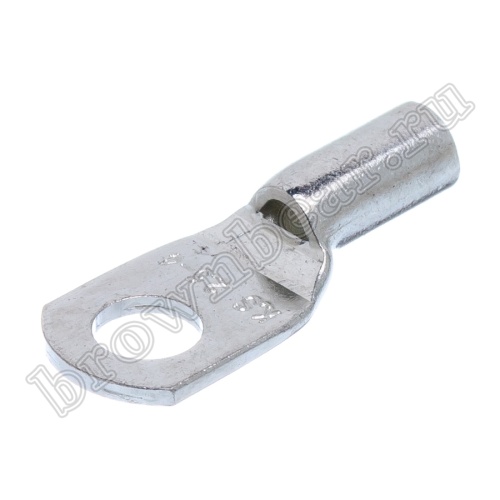 Клемма кольцевая обжимная тип "O" прямоугольная 4.3 мм на провод 1.5 - 2.5 мм², неизолированная, кратно 100шт. TRC-2-4