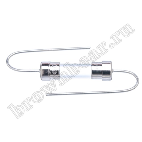 Предохранитель 5х20 мм, цилиндрический, стеклянный, быстрый, с выводами 0.25А/250В (GFP) фото 3