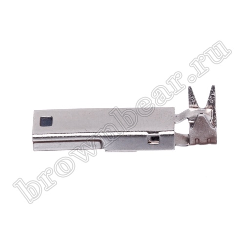 Разъем mini USB, вилка на кабель без корпуса, 5 контактов, пайка 4 провода, MUBS-05PNO USB/M-SP-1 фото 2