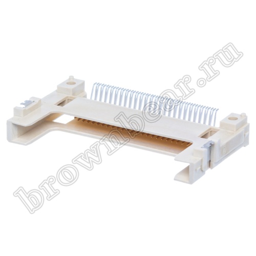 Считыватель Compact Flach карт на плату, 50конт., тип 1