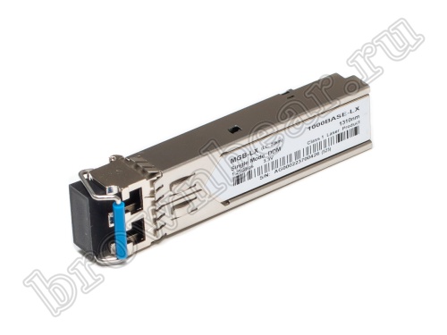 MGB-LX-10PCS Модуль SFP одномодовый, 1Гб/с, разъём 2хLC, 1310нм, mini GBIC, 20км, упаковка 10 штук фото 6