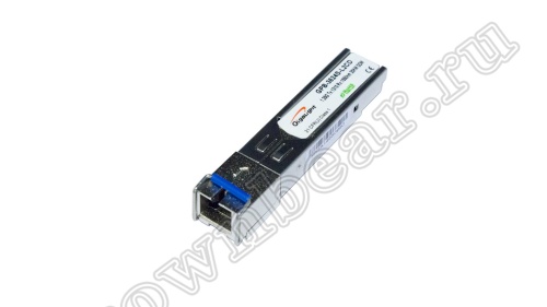 GPB-3524S-L2CD Модуль SFP, 1Гб/с, WDM, разъем SC, SM, Tx:1310/Rx:1550 нм, DDM, 14 Дб, до 20 км