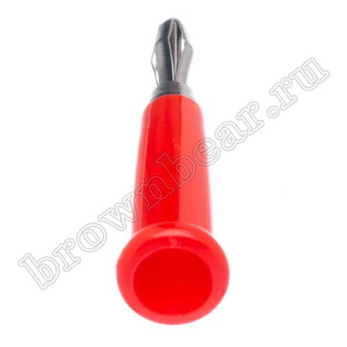 Разъем Banana штекер, тип 2, красный фото 5