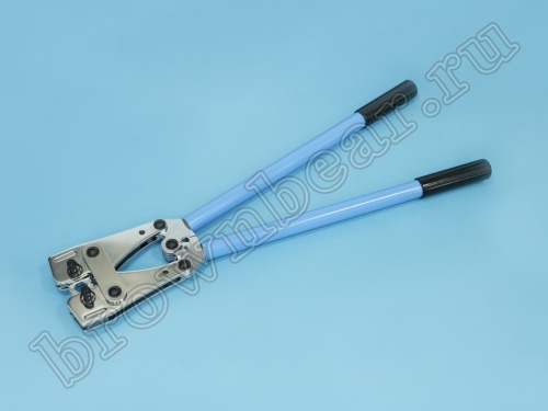 Пресс-клещи (кримпер) для обжима неизолированных клемм на провод 6-120 мм² HT-5120