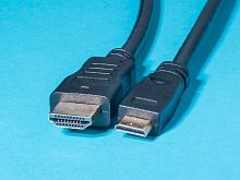Кабель (шнур) HDMI 19  вилка - mini HDMI 19  вилка, 2.0 м
