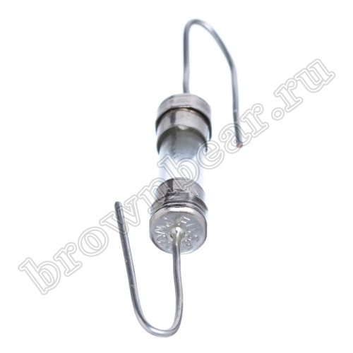 Предохранитель 5х20 мм, цилиндрический, стеклянный, быстрый, с выводами 3.15А/250В (GFP) фото 2