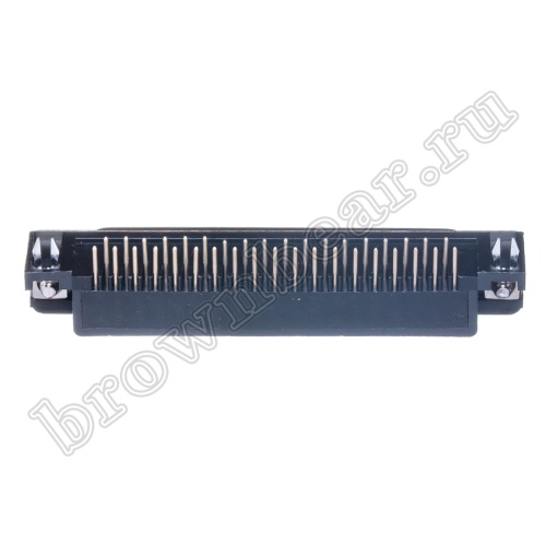 Разъем D-SUB  37 контактов, гнездо на плату, прямой угол  7.2мм, тип 2 DRB-37FA фото 4