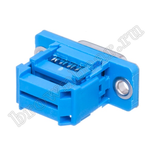 Разъем D-SUB  9 контактов, гнездо на плоский кабель DI-9F фото 3