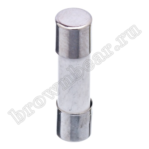 Предохранитель 5х20 мм, цилиндрический, керамический, с задержкой, 5А/250В (GDA) фото 4