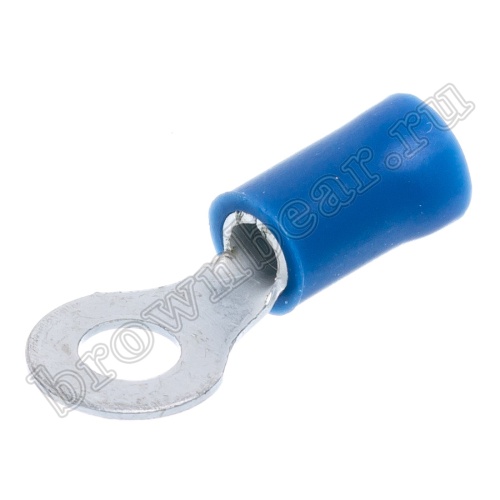 Клемма кольцевая обжимная тип "O" 4.3 мм, на провод 1.5 - 2.5 мм², изолированная, кратно 100шт. TRI-2-4