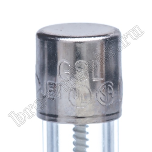 Предохранитель 5х20 мм, цилиндрический, стеклянный, с задержкой, 2А/250В (GSL) фото 5