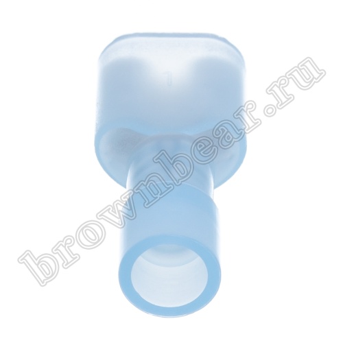 Клемма плоская обжимная 6.3 мм, гнездо на провод 1.5 - 2.5 мм², полностью изолированная, кратно 100шт., РПИ-М TAI-2MIF фото 2